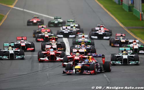 Le calendrier F1 de 2014 confirmé : (…)