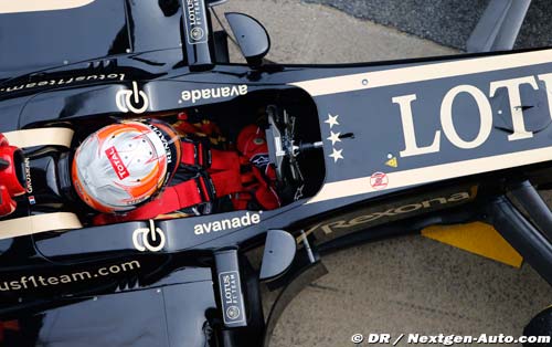 Lotus en retard sur son programme 2014 ?