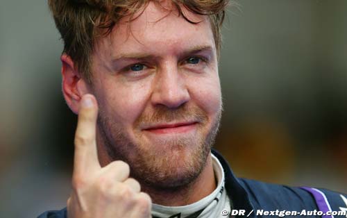 Vettel papa avant la fin de l'année