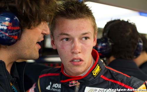 La F1 n'effraye pas Daniil Kvyat