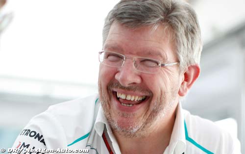 Brawn est confiant pour Mercedes en 2014