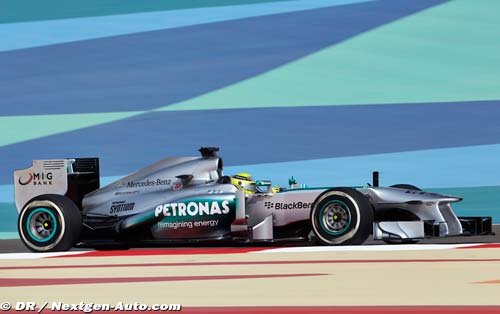 Essais Pirelli : Rosberg se fait (...)