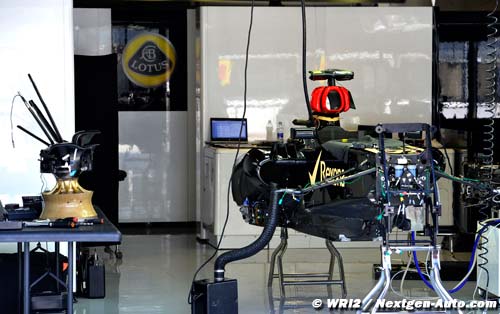 Lotus : La E22 ne sera pas à Jerez