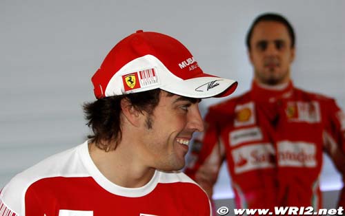 Alonso est ravi que Massa reste