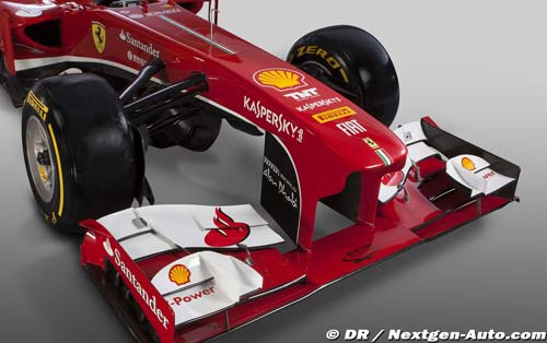 Ferrari avec des suspensions à (...)