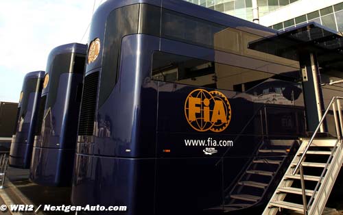 La FIA convoque les équipes à un (...)