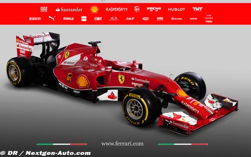 La Ferrari F14 T a été dévoilée (+ (...)