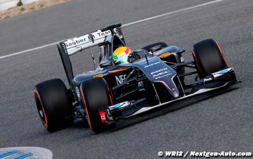 Jerez, Day 1: Sauber test report