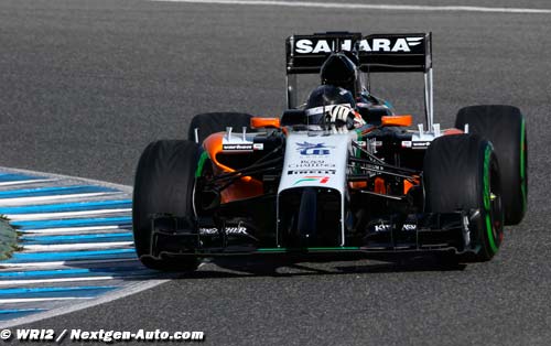 Jerez, Day 1: Force India test report