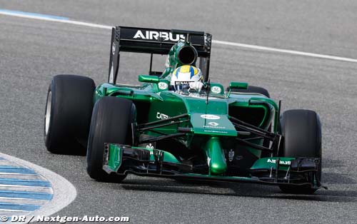 Jerez, Day 1: Caterham test report