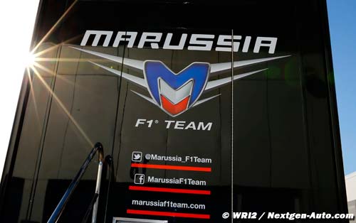La Marussia MR03 en piste demain