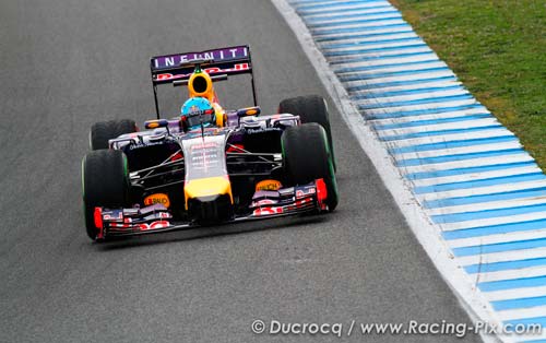 Fin de séance pour Red Bull, mauvaise