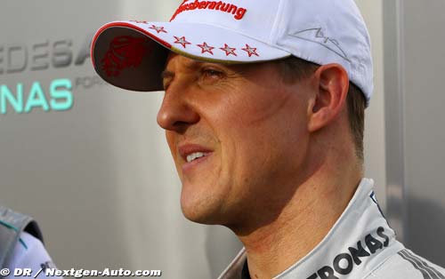 Schumacher répond à des instructions