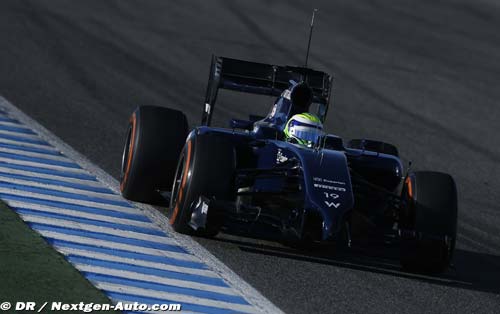 Jerez, Day 3: Williams test report