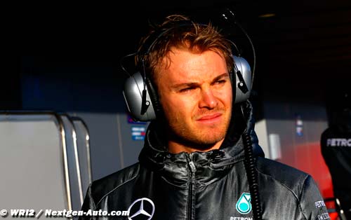 Rosberg en a fini de ses essais à Jerez
