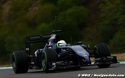 Massa and Williams on top for final test