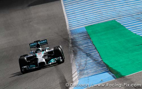 Rosberg : Le pilotage des F1 de (...)