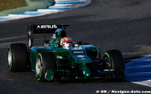 Caterham : Frijns ne roulera pas en GP2