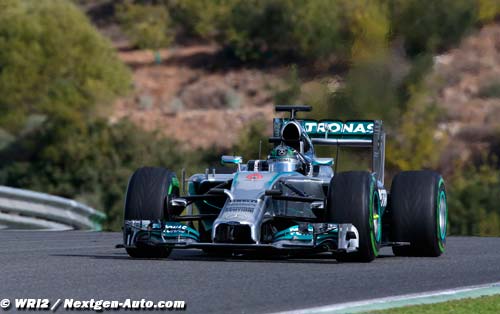 Mercedes emerges as early 2014 favourite