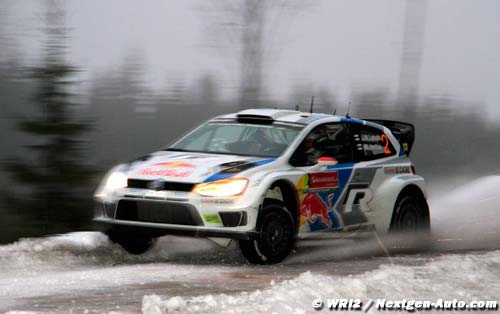 Latvala mène le Rallye de Suède
