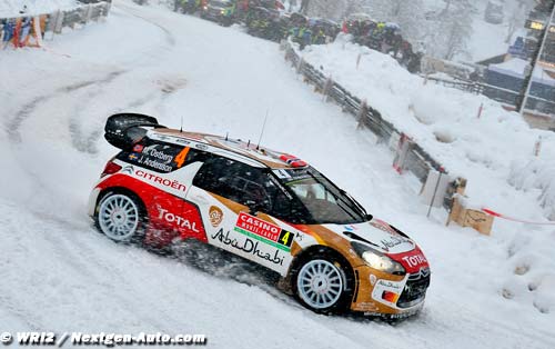 Ostberg on course for podium spot