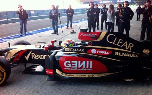 Lotus : Bons débuts pour la E22