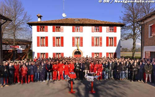 Ferrari bids farewell to their V8 engine
