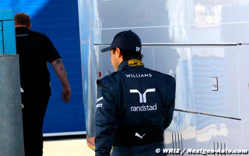 Bahrain I, Day 1: Williams test report