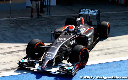 Bahrain I, Day 1: Sauber test report