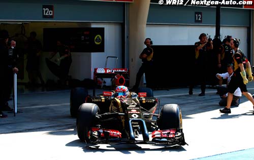 Bahrain I, Day 1: Lotus test report