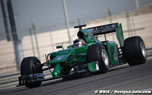 Bahrain I, Day 2: Caterham test report