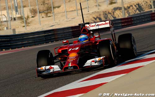 Bahrain I, Day 2: Ferrari test report