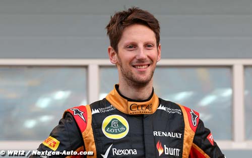 Grosjean: I'm ready to lead the way