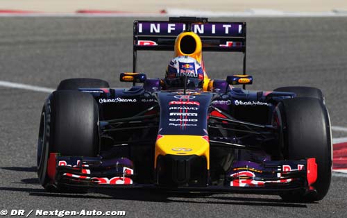 Red Bull arrête ses essais à Bahreïn