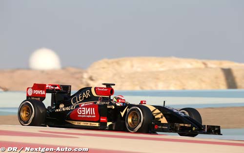 Maldonado : Lotus a une bonne voiture et
