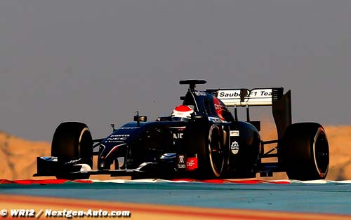 Bahrain I, Day 4: Sauber test report