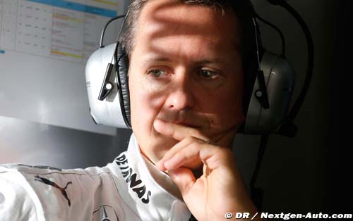 Schumacher : Phase de réveil interrompue
