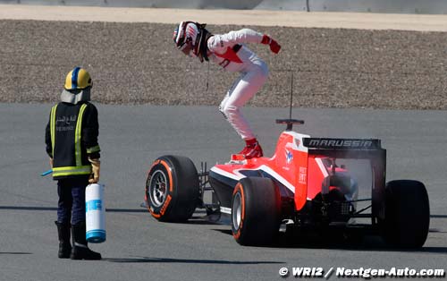 Marussia aura une grosse pression (...)