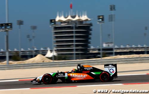 Bahreïn II, jour 1 : Sergio Perez (...)