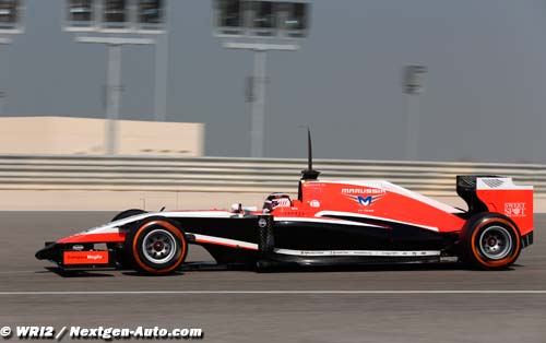 Bahrain II, Day 1: Marussia test report
