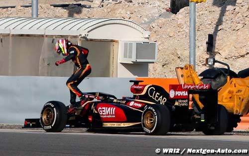 Bahrain II, Day 1: Lotus F1 test report