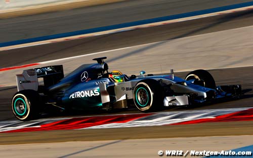 Bahrain II, Day 2: Mercedes test report