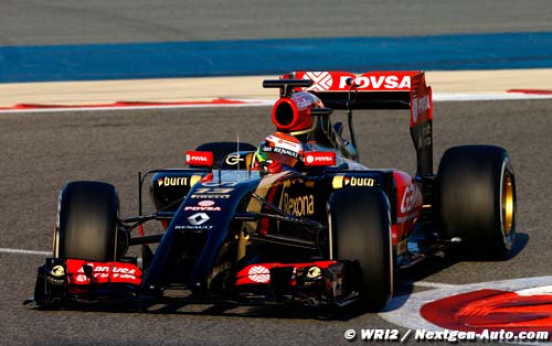 Bahrain II, Day 2: Lotus F1 test report