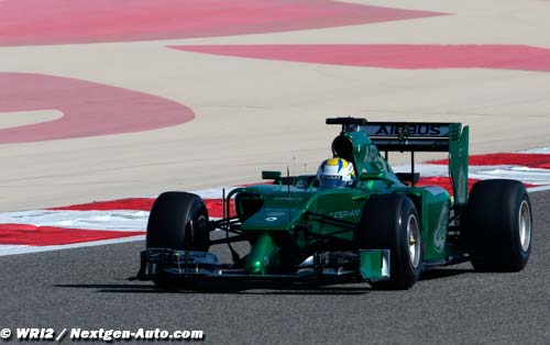 Bahrain II, Day 2: Caterham test report