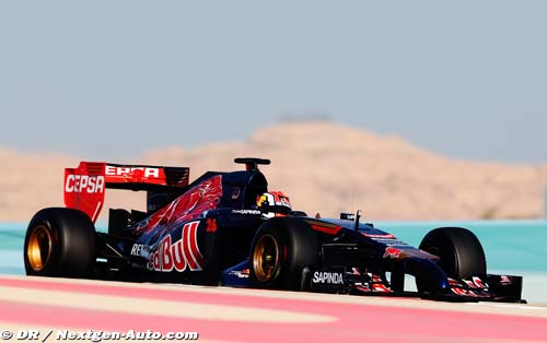 Kvyat conclut ses essais avec le sourire