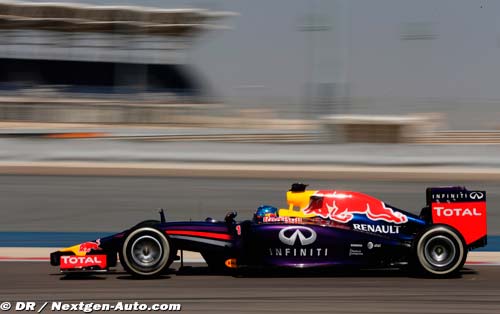 Red Bull tournera aussi lundi à Sakhir