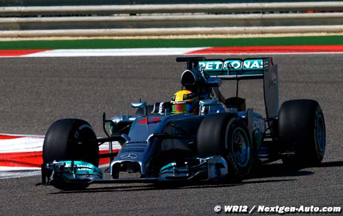 Hamilton on top as pre-season testing