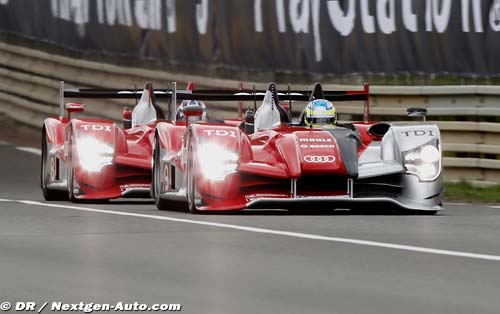 24h du Mans : Audi mène, Peugeot (…)
