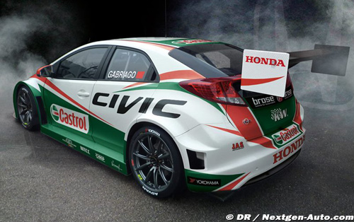 Honda unveils new generation WTCC Civic