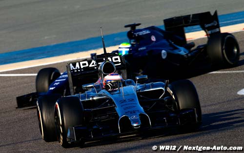 Button a été impressionné par Williams